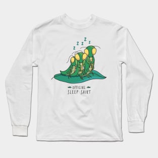 Praying Mantis Funny Insect Official Sleep Long Sleeve T-Shirt